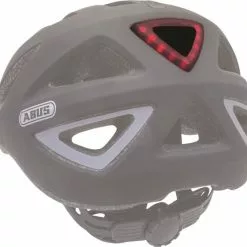 Abus Pedelec 1.1 Pearl White LED - Elcykel Hjelm -Hjelm Salg Abus LED backlight helm p 1