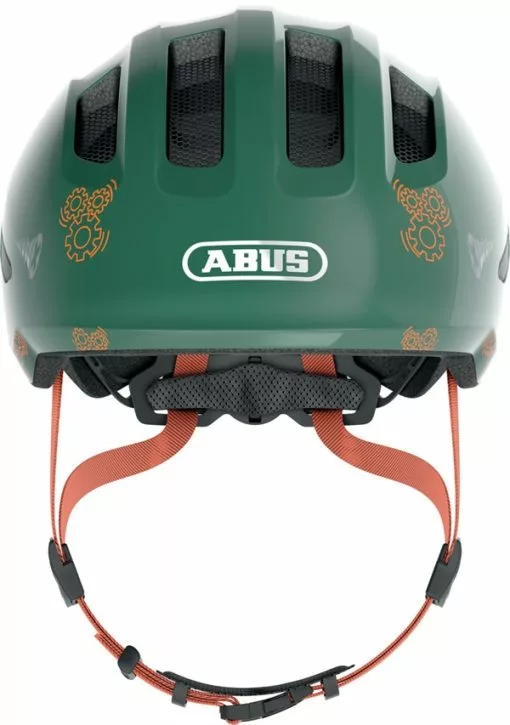 Abus Smiley 3.0 Green Robo -Hjelm Salg abus smiley 3.0 green robo front p