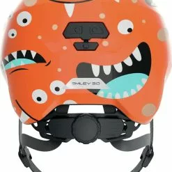 Abus Smiley 3.0 Orange Monster -Hjelm Salg abus smiley 3.0 orange monster rear p