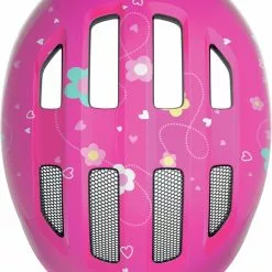 Abus Smiley 3.0 Pink Butterfly -Hjelm Salg abus smiley 3.0 pink butterfly top p
