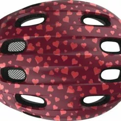 Abus Smiley 2.0 Cherry Heart 5 Abus Smiley 2.0 Cherry Heart -Hjelm Salg abus smiley 2 0 cherry heart top p