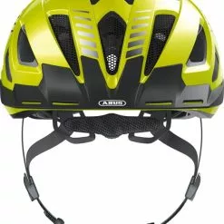 Abus Urban-I 3.0 Mips Signal Yellow LED Lys -Hjelm Salg abus urban i 3 0 signal yellow mips front p