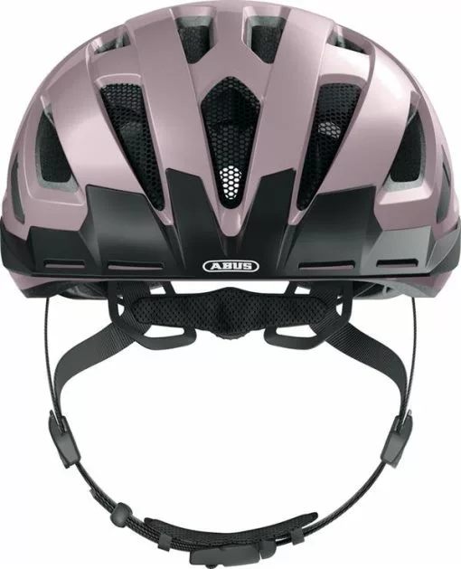 Abus Urban-I 3.0 Mellow Mauve LED Lys -Hjelm Salg abus urban i 3.0 mellow mauve front p