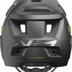 Abus Youdrop FF Vevlvet Black 48-55 Cm -Hjelm Salg abus youdrop ff velvet black rear p