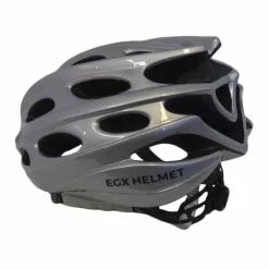 EGX Helmet City Road Shiny Silver