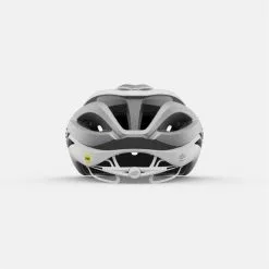 Giro Aether Spherical Matte White Silver Mips -Hjelm Salg giro aether spherica mips matte white silver rear p
