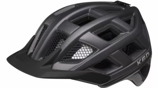 Ked Crom Black Matt 3 Ked Crom Black Matt -Hjelm Salg ked crom black matt right side p