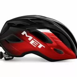 Met Idolo Black Red Metallic Glossy LED Lys