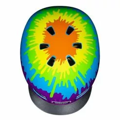 Nutcase Little Nutty Tie Dye Mips -Hjelm Salg nutcase little nutty mips visor tie die top p
