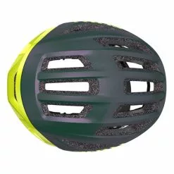 Scott Centric Plus (Mips) Prism Green Radium Yellow -Hjelm Salg scott centric plus prism green radium yellow top p